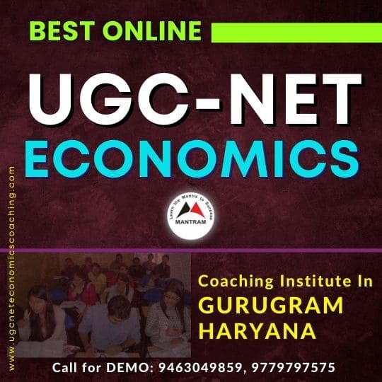 Best Online UGC NET Economics Coaching Institute in Gurugram Haryana