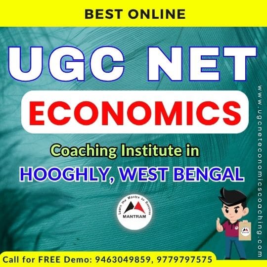 Best Online UGC NET Economics Coaching Institute in Hooghly West Bengal