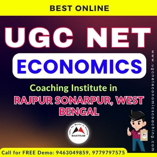 Best Online UGC NET Economics Coaching Institute in Rajpur Sonarpur West Bengal